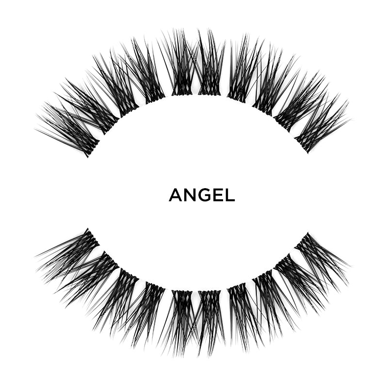 Angel eyelash extensions by DesignerLash