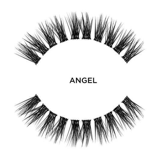 Angel eyelash extensions by DesignerLash
