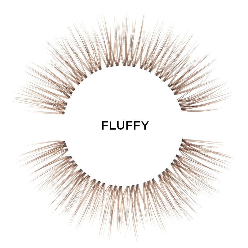 Fluffy Eyelash Extension brown
