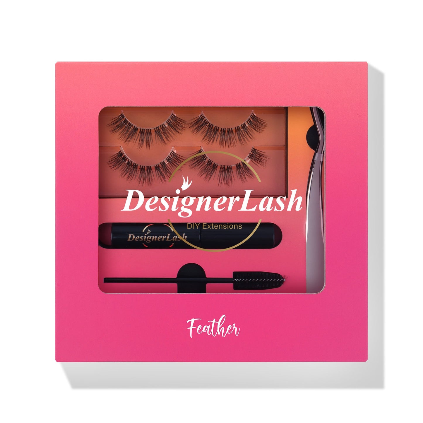 feather eyelash extension kit