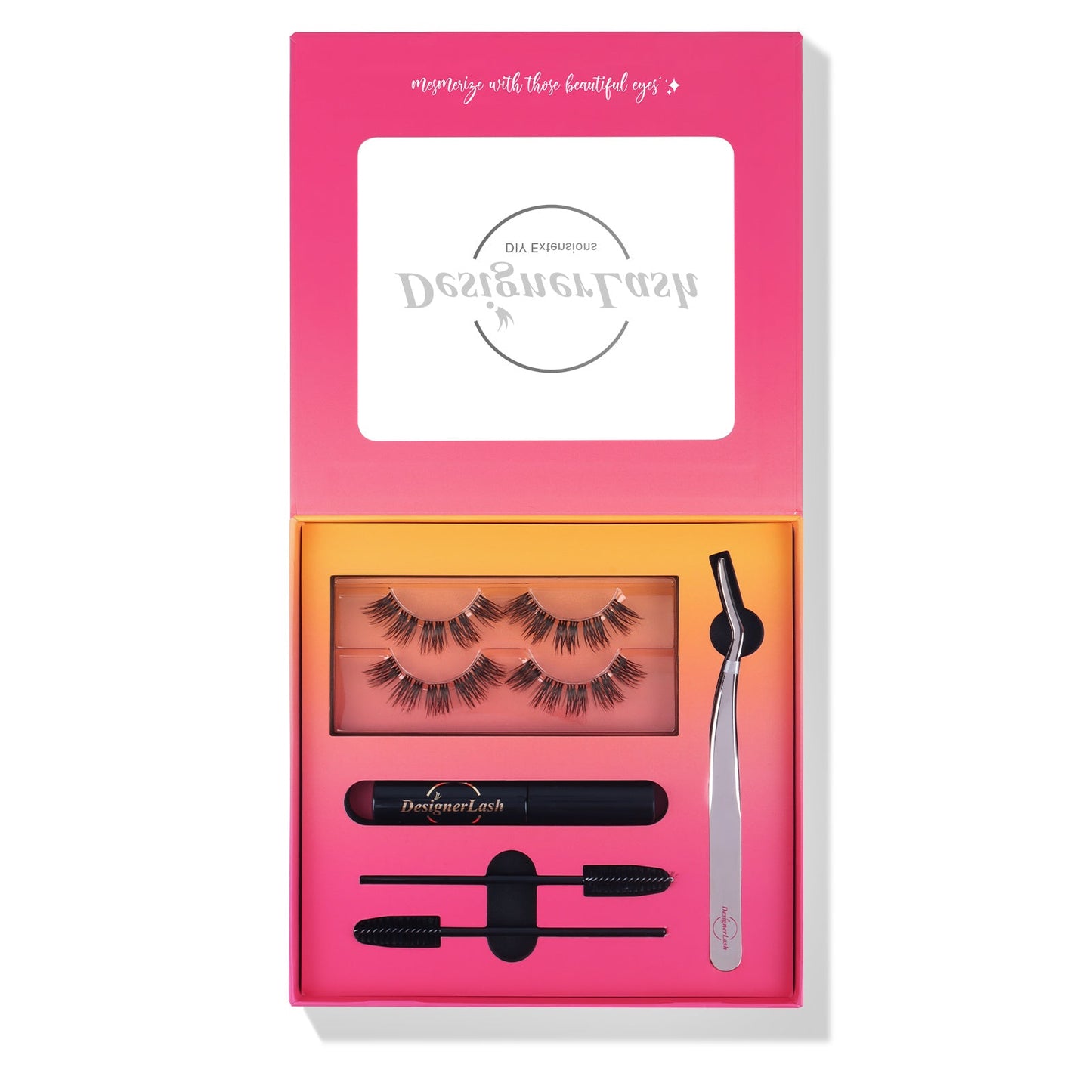 Fluffy eyelash extensions kit
