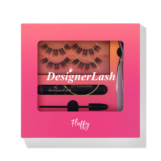 Fluffy eyelash extension kit