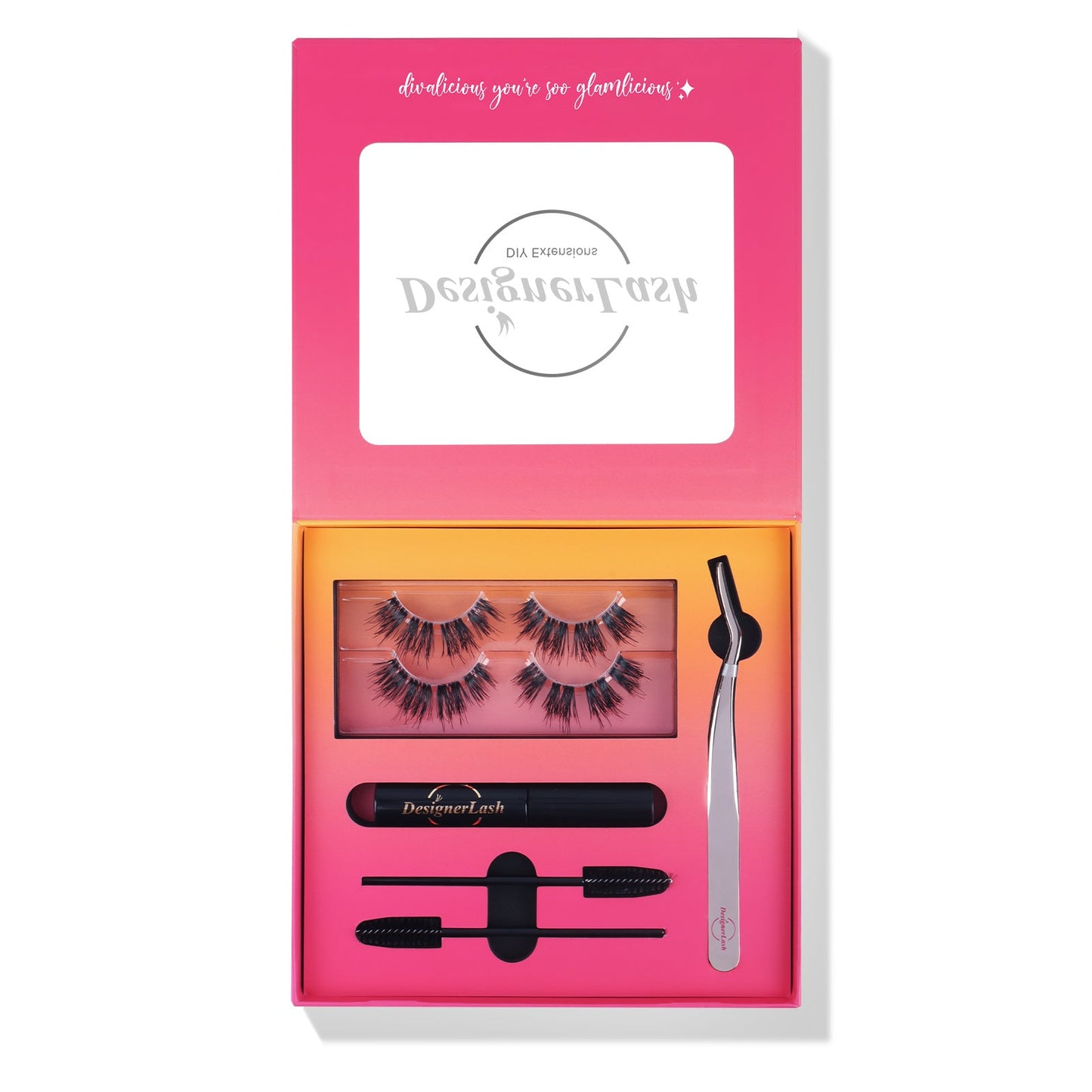 Glam eyelash extension kit mini